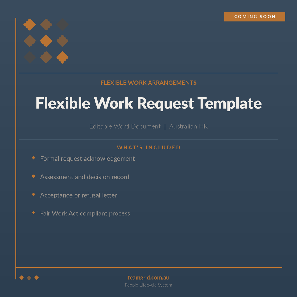 Flexible Work Request Response Template — Fair Work Act Compliant